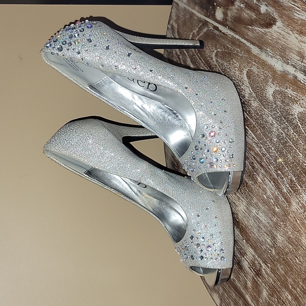 Deb heels pumps rhinestone bling